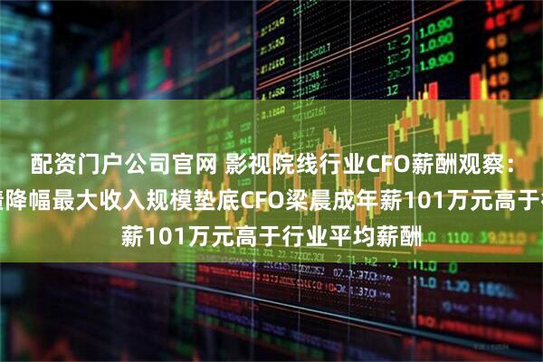 配资门户公司官网 影视院线行业CFO薪酬观察：华智数媒业绩降幅最大收入规模垫底CFO梁晨成年薪101万元高于行业平均薪酬